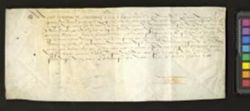 Receipt of Antoine de Loumaigne