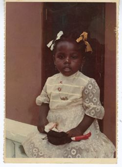 Portrait of Tobi at age 2