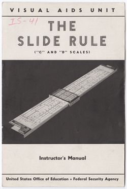 The Slide Rule ("C" and "D" Scales)