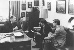Meeting with Senator Randolph