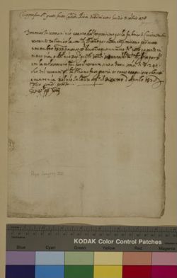 Papal Letter, Pope Gregory XIII