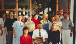 Alumni Association Stained Glass Window Plaque 30th Anniversary July 1, 2001 001