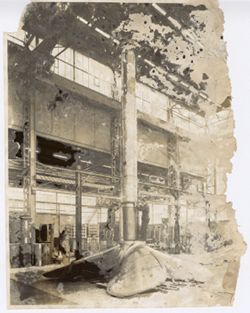 Mechanics working in a factory