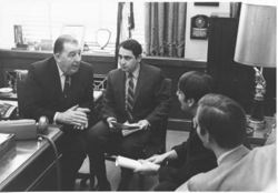 Meeting with Senator Randolph
