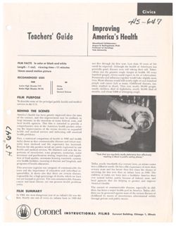 Improving America's Health