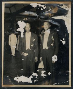 Guests at the inaugural ball