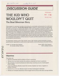 The Kid Who Wouldn't Quit