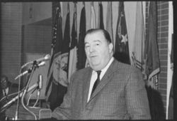 Senator Jennings Randolph speaking