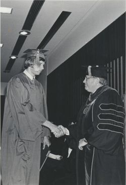 William Shake, A.S. Criminal Justice, John W. Ryan, Commencement May 12, 1975 001