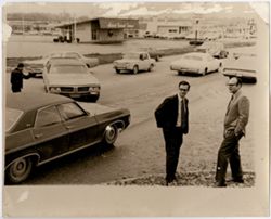Frank McCloskey and Unidentified Man