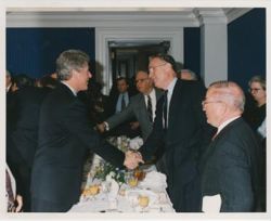 Hamilton with President-elect Bill Clinton