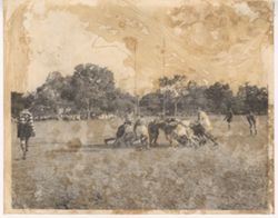 A rugby game