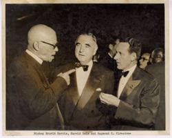 Bishop Bravid Harris, Harold Helm and Raymond C. Firestone