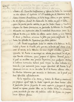Latin American mss. -- Honduras, 1805-1822