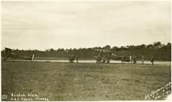 Aviation Field at A.A.O. School near Bordeaux France