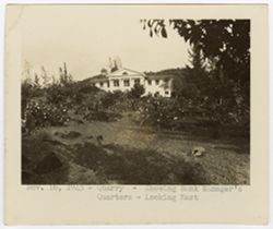 Bank manager's quarters, Nov. 16, 1945