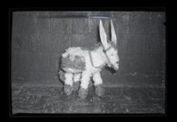 Pinata Party at the Ogden Dunes Firehouse, Christmas 1960