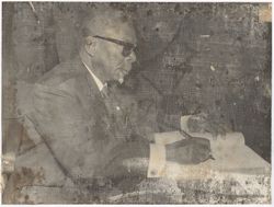 President William V. S. Tubman writes in book