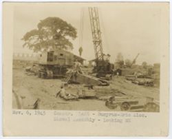 Construction plant, Bucyrus-Erie Electric-Shovel Assembly