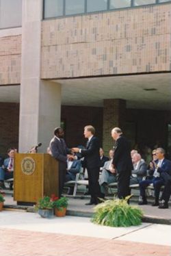 Hayes Hall Dedication