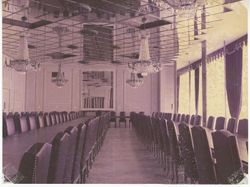 Dining Hall in the Executive Mansion