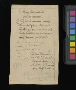 Album Amicorum [Fragment]