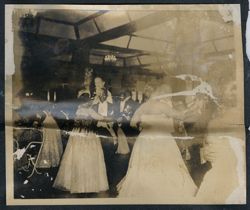 Guests dance at the inaugural ball