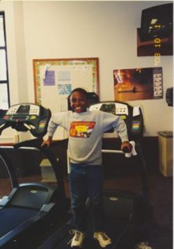 Child on Treadmill Graf Center 2003 001
