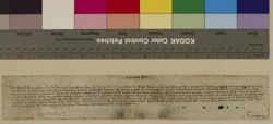 Papal Letter, Court of Pope Martin V