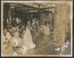 President Tubman and Mrs. Tubman dance at the inaugural ball