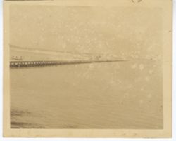 Wharf and large body of water