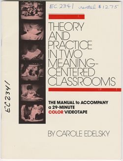 Theory and Practice in Two Meaning-Centered Classroom