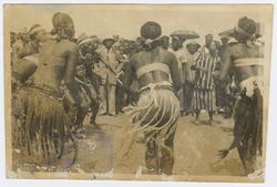 At the Antoinette Tubman stadium: The official guests and other visitors were regaled by numerous bands from the Hinterland who displayed their dancing and music