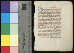 Breviary [Fragment]