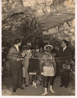 President William V. S. Tubman and family on a tour