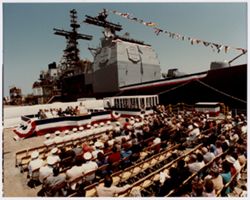 U.S.S. Vincennes Christening