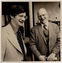 Frank McCloskey and Unidentified Man