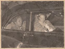 Mrs. Tubman and Princess Beatrix on way to Concert Hall