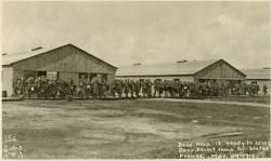 Base Hospital 13 ready to leave Beau Desert Camp for the States