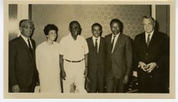 President William V. S. Tubman with group