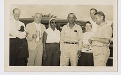 Mrs. Antoinette Tubman with group