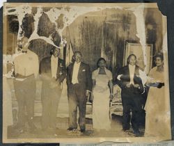 The President and Mrs. Tubman entertain members of the Special and Permanent Missions to dinner