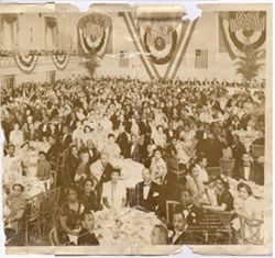 Reception honoring President Edwin Barclay in New York City