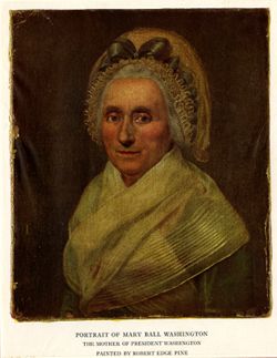 Portrait of Mary Ball Washington