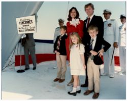 U.S.S. Vincennes Christening