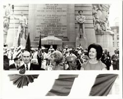 President Johnson in Indianapolis
