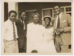 Group posing for portrait