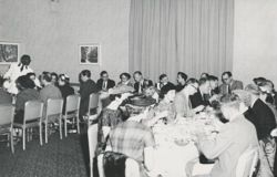 Faculty lunch, IU South Bend, 1958