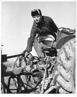 Bayh as Farmer