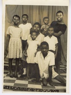 Children of late Mr. Harris, Cape Palmas